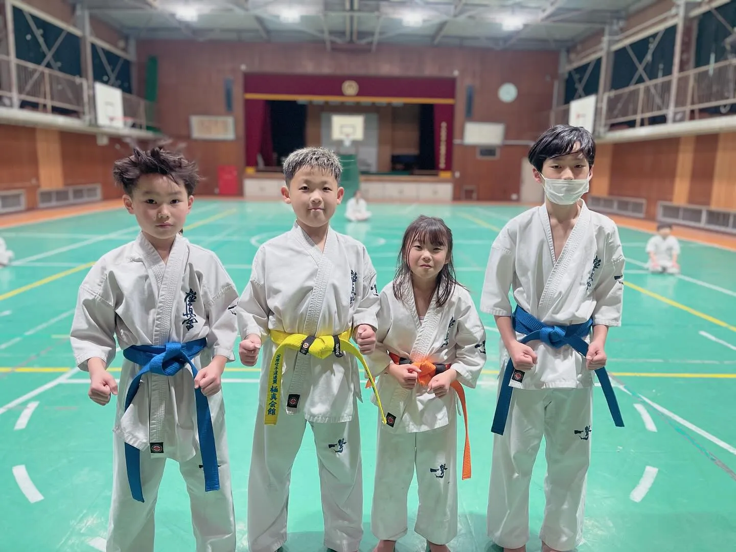 隣町から稽古来てる小学生！今日もナイスファイト！