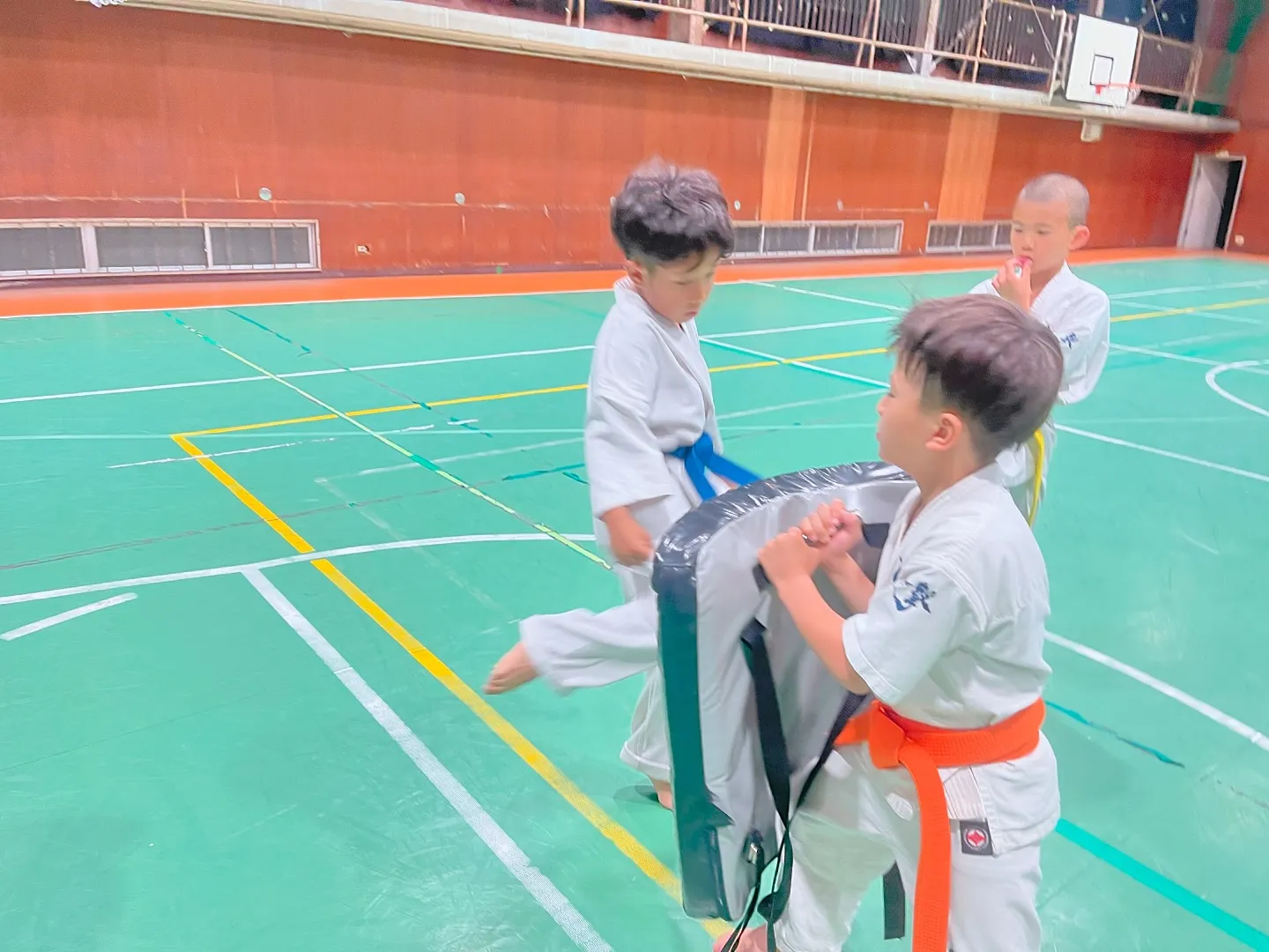 警報解除なったので稽古やりました！