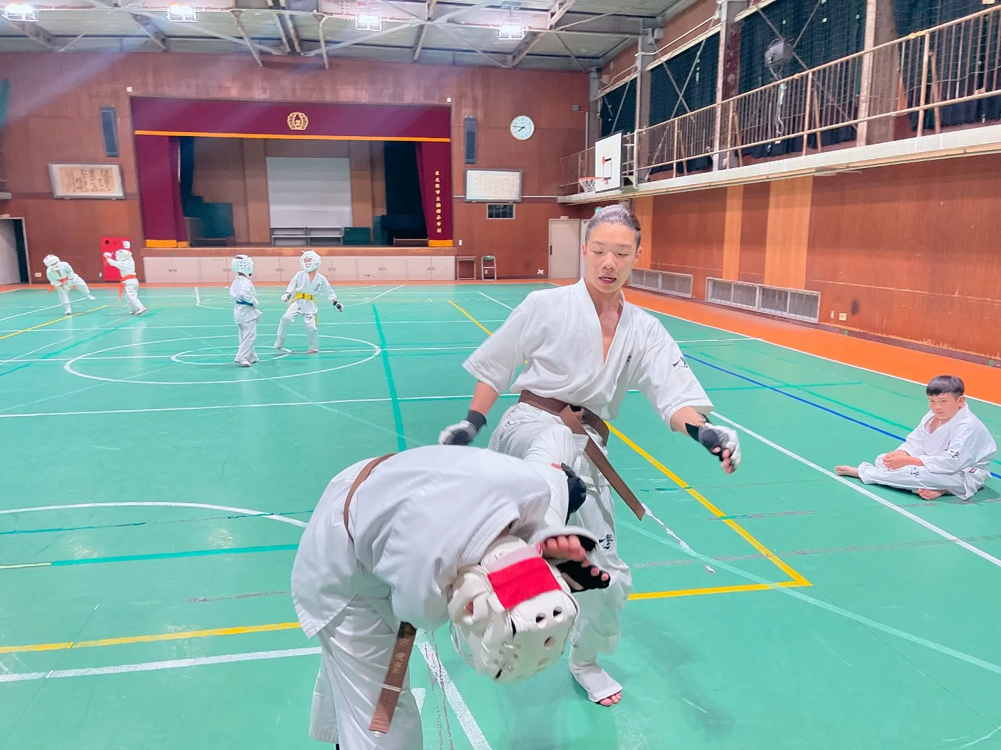 警報解除なったので稽古やりました！