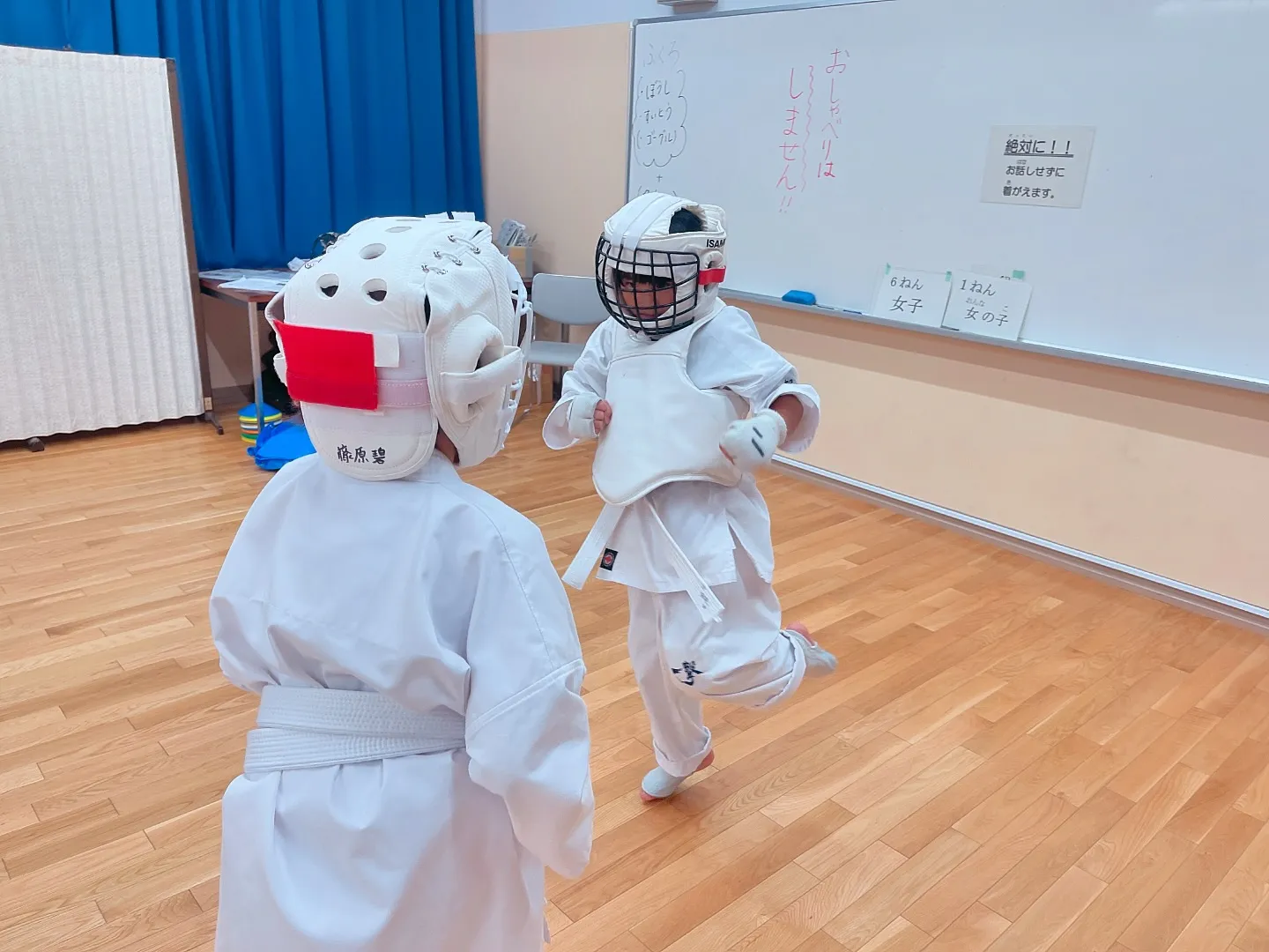 暑い日が続きますが、頑張りましょう！