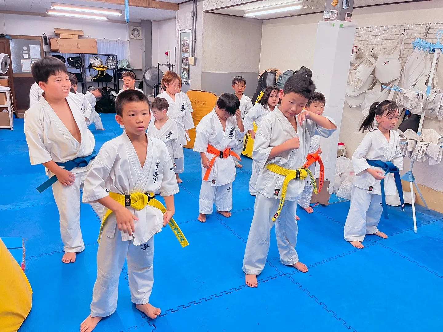 夏休みなっても少年部は元気です！