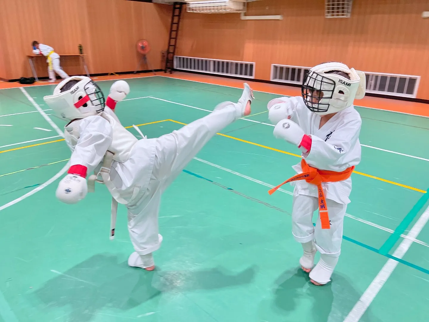 今日は型稽古頑張りました！