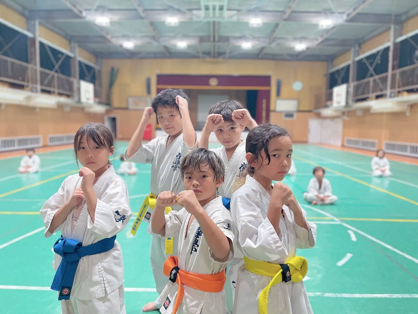 同じ小学校！押忍！