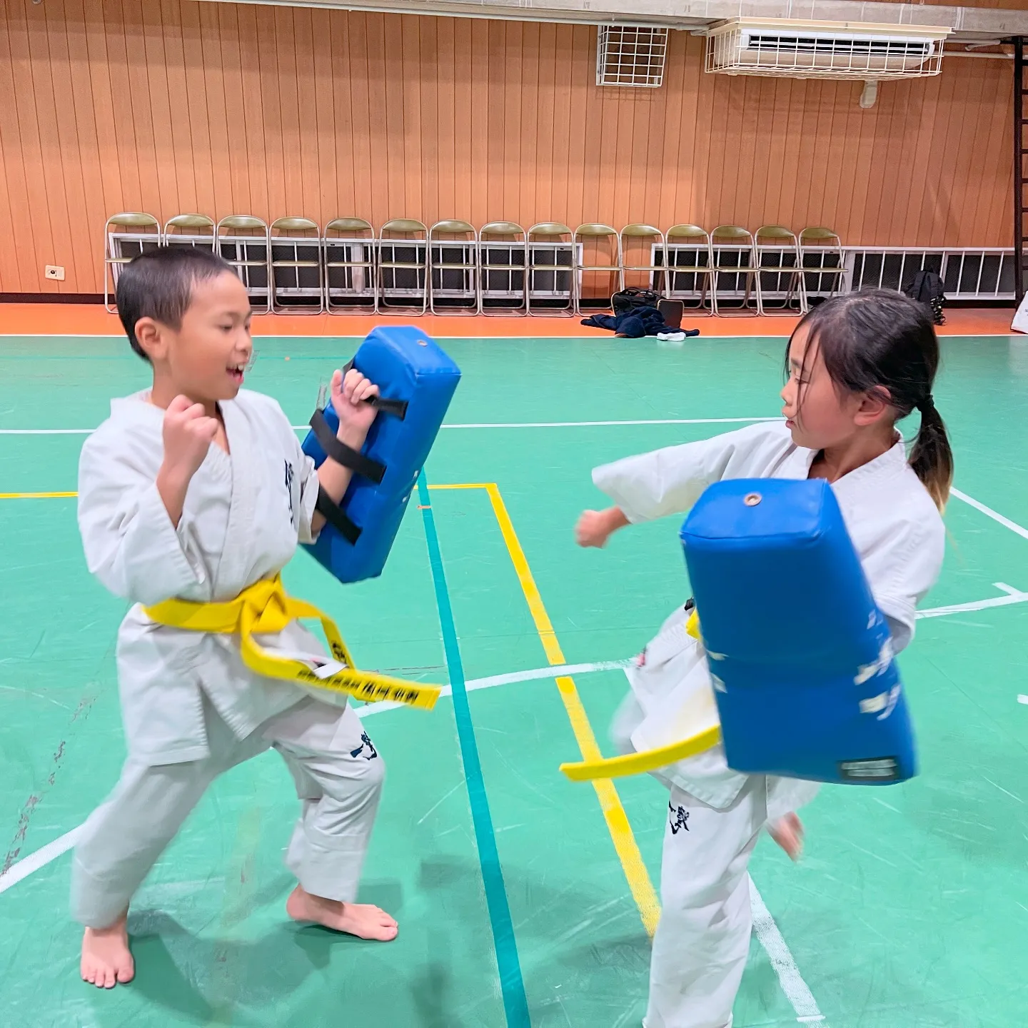 体育館の稽古は何でもできます！