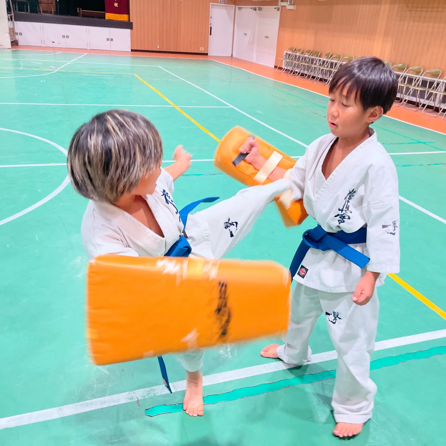 体育館の稽古は何でもできます！