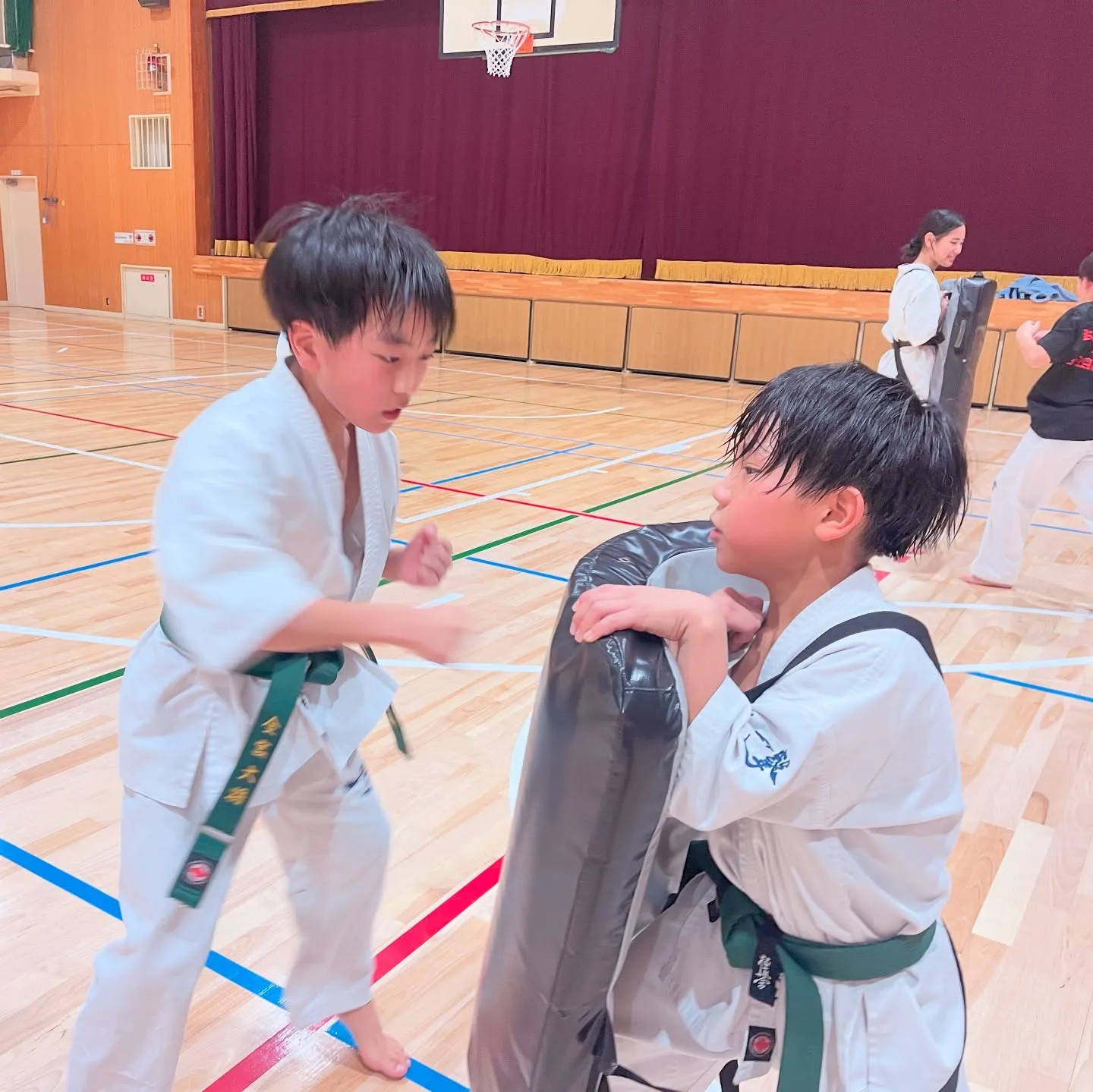 特別稽古みんな頑張りました！