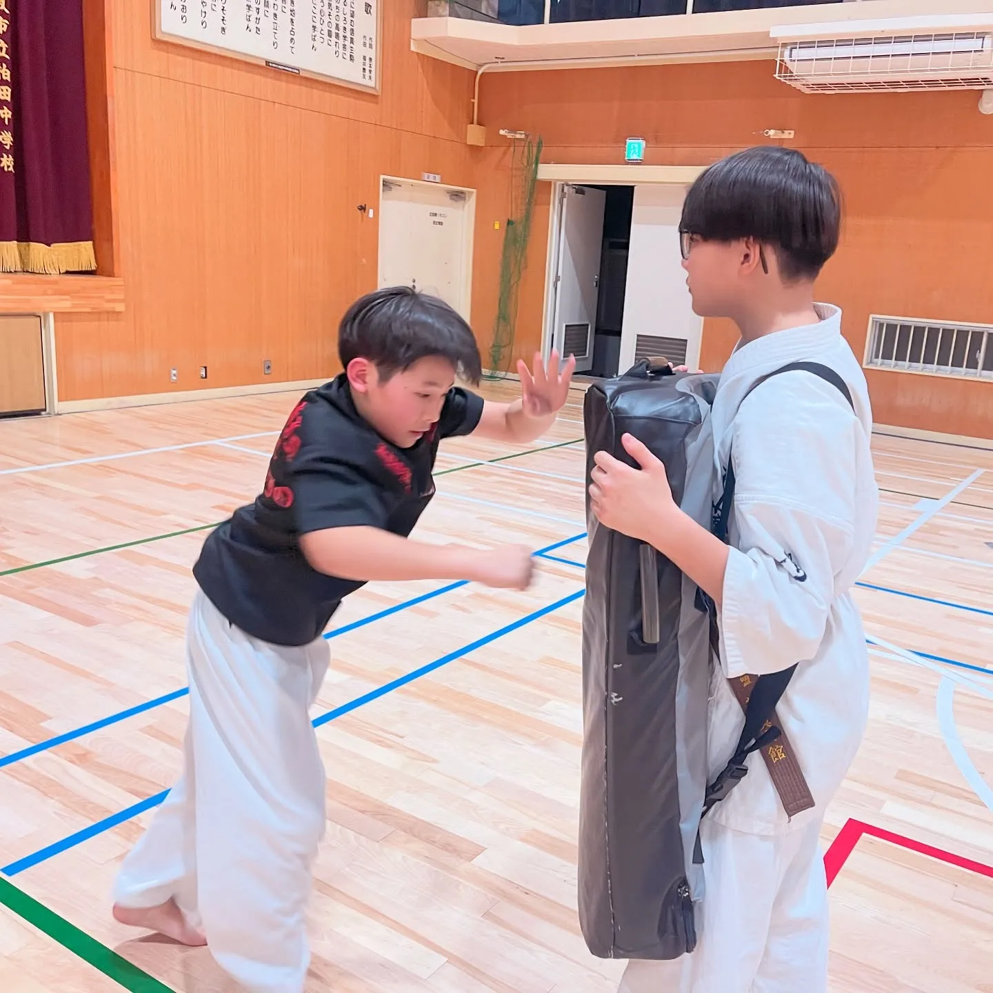 特別稽古みんな頑張りました！