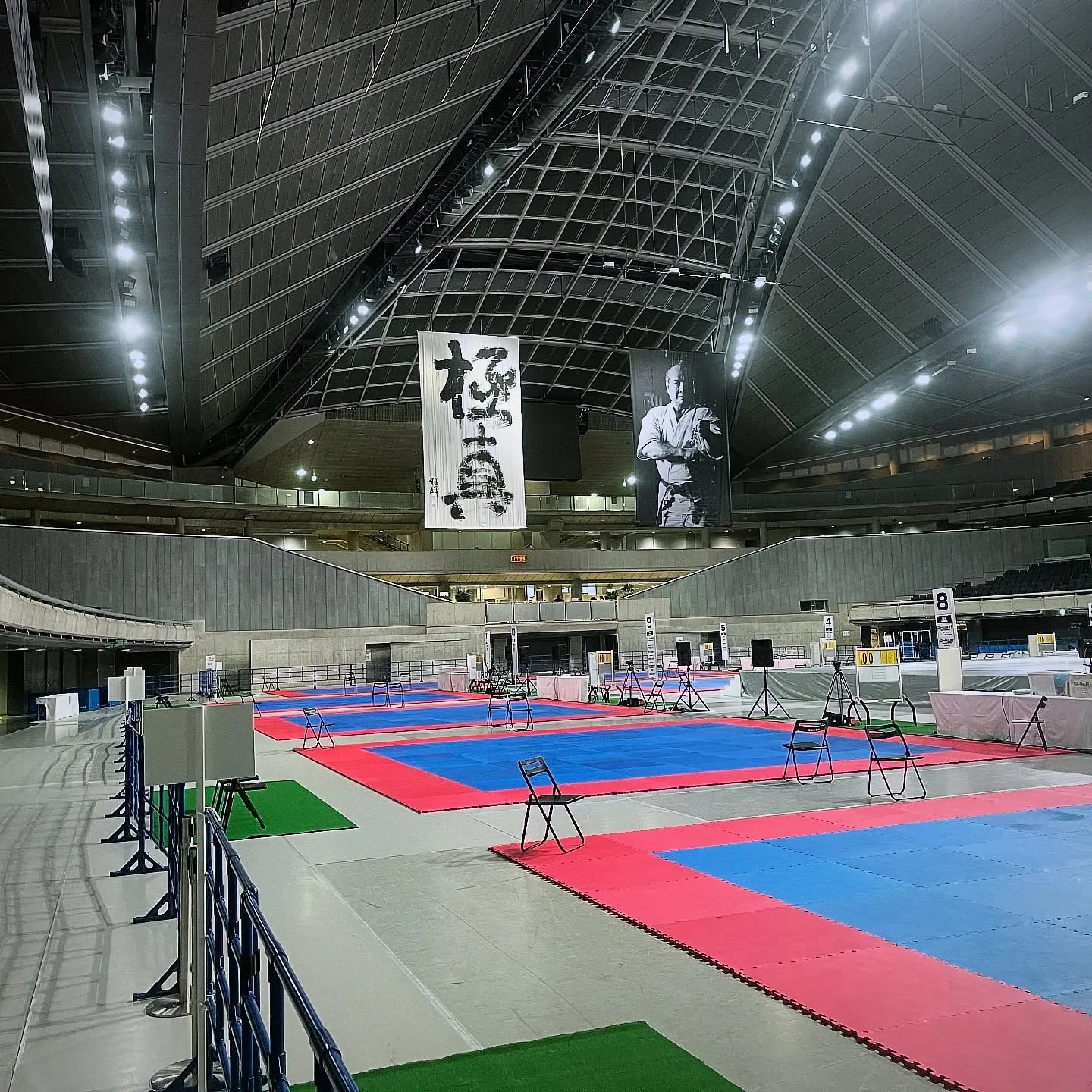 選手の皆様、明日は精一杯頑張ってください！