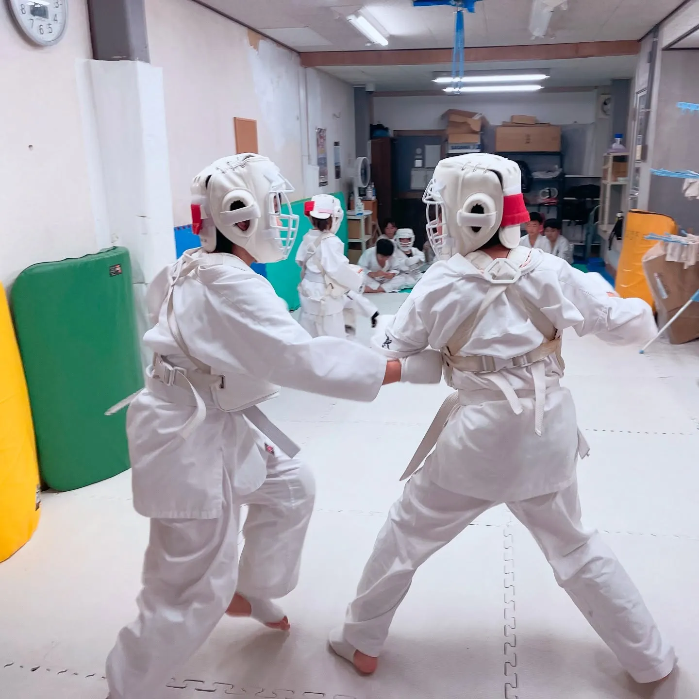 雨に負けず頑張りました！ナイスファイト！