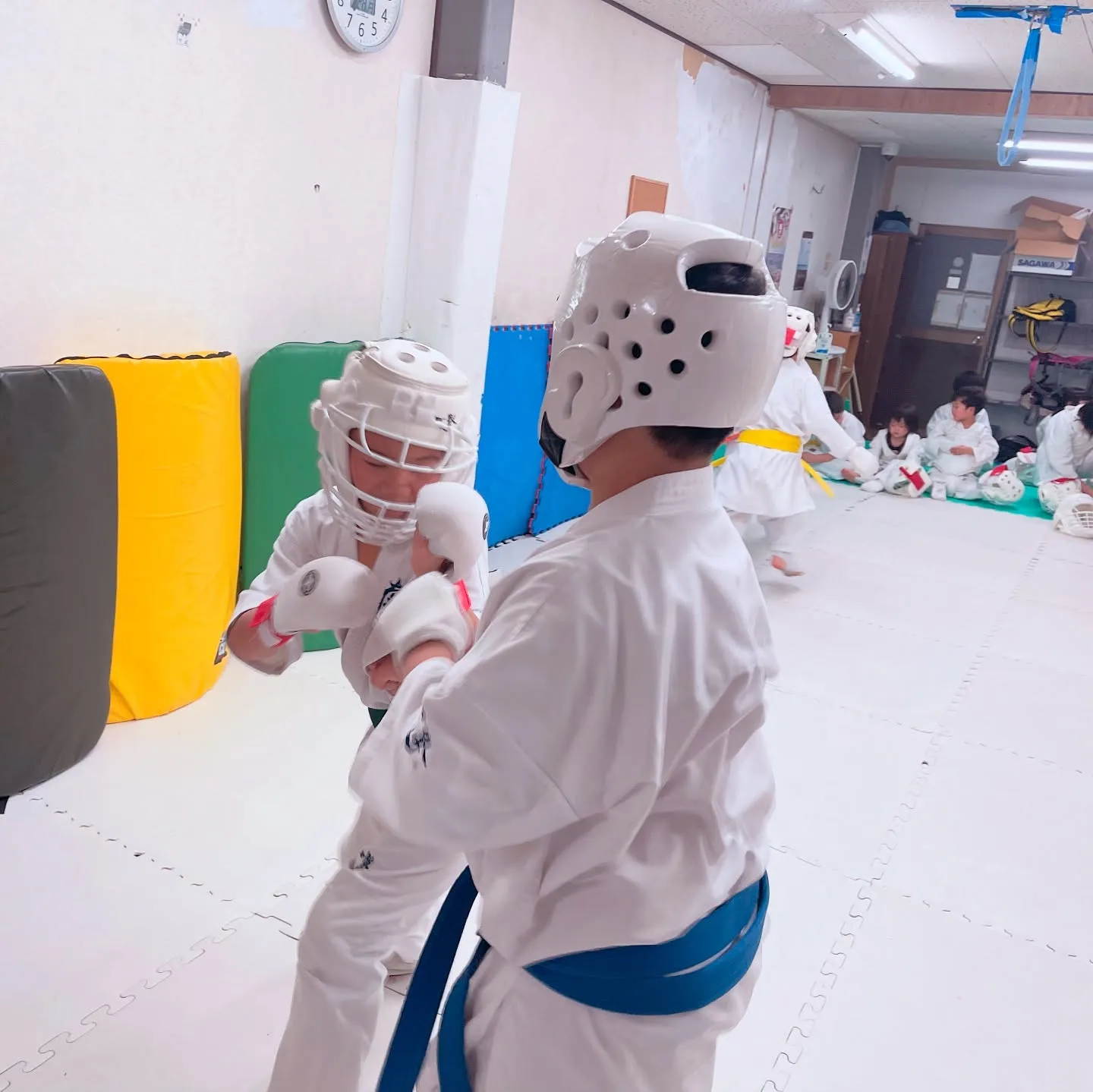 雨に負けず頑張りました！ナイスファイト！