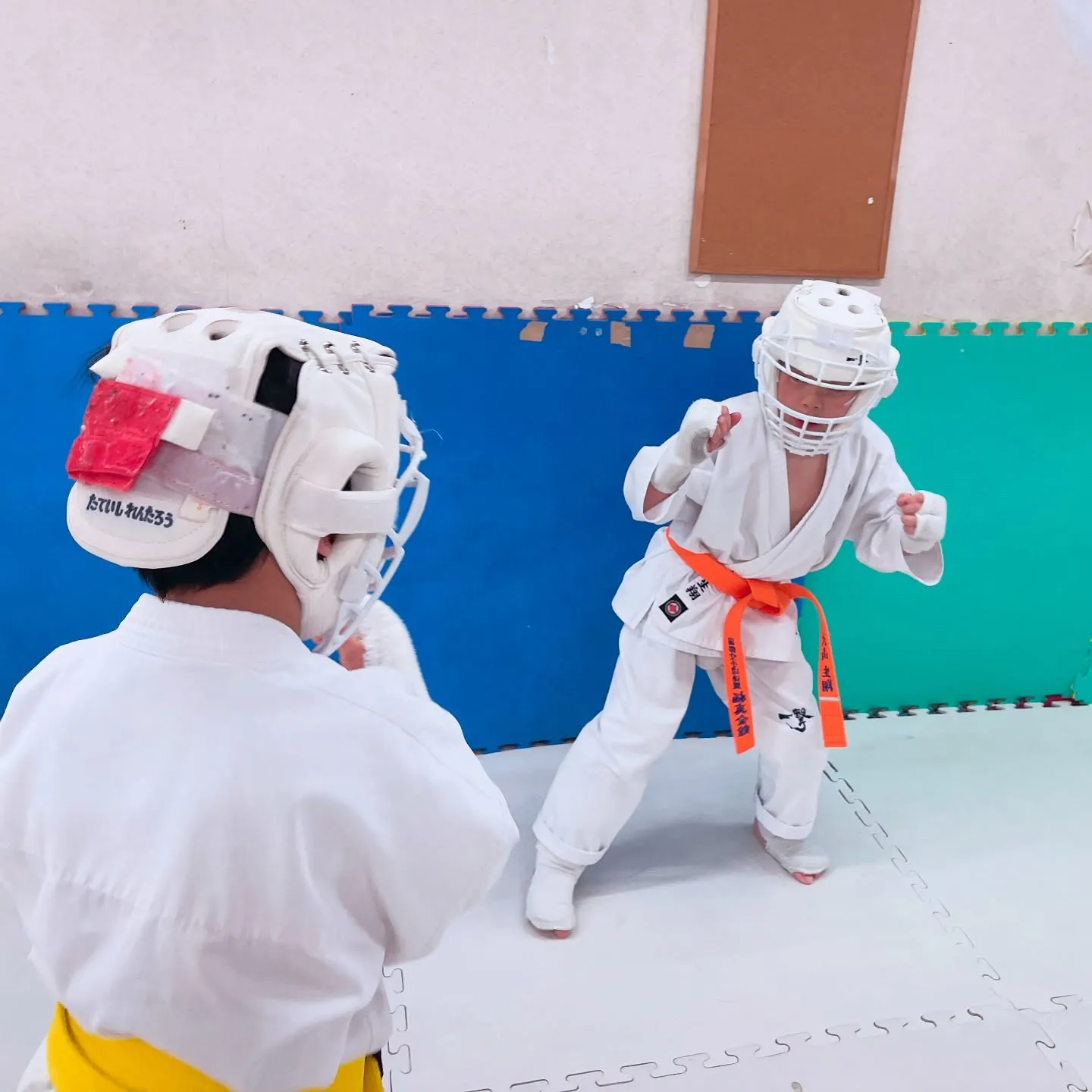 雨に負けず頑張りました！ナイスファイト！