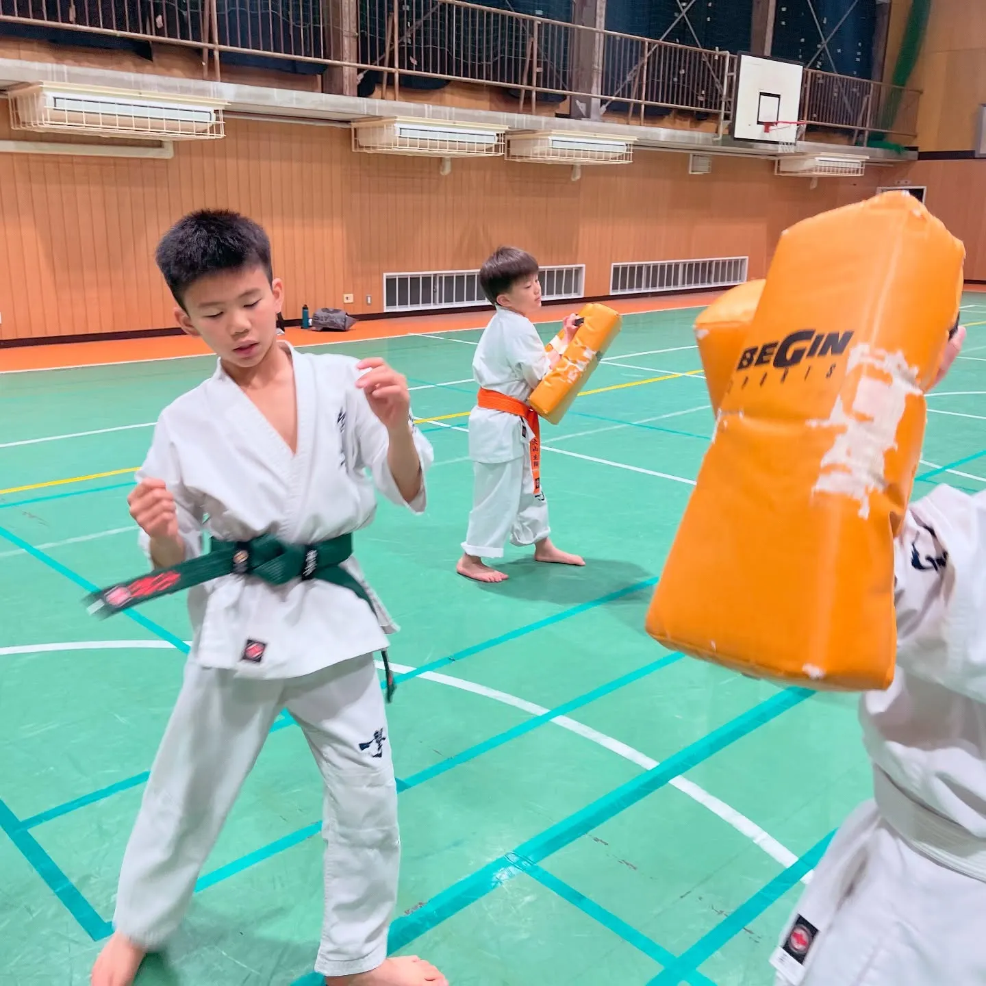 今日もみんな頑張りました！