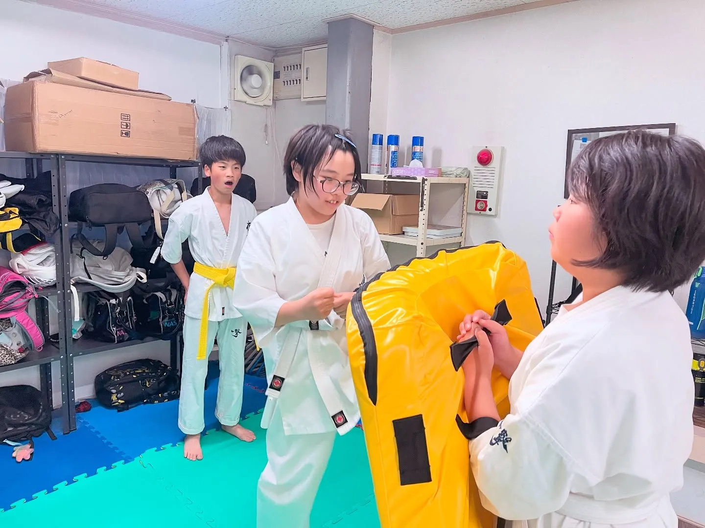 今日もみんな頑張りました！