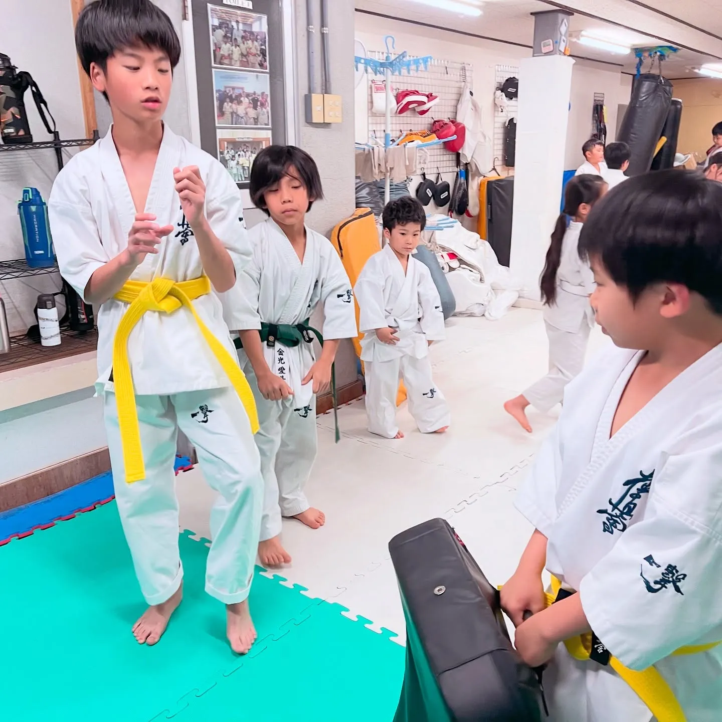 今日もみんな頑張りました！