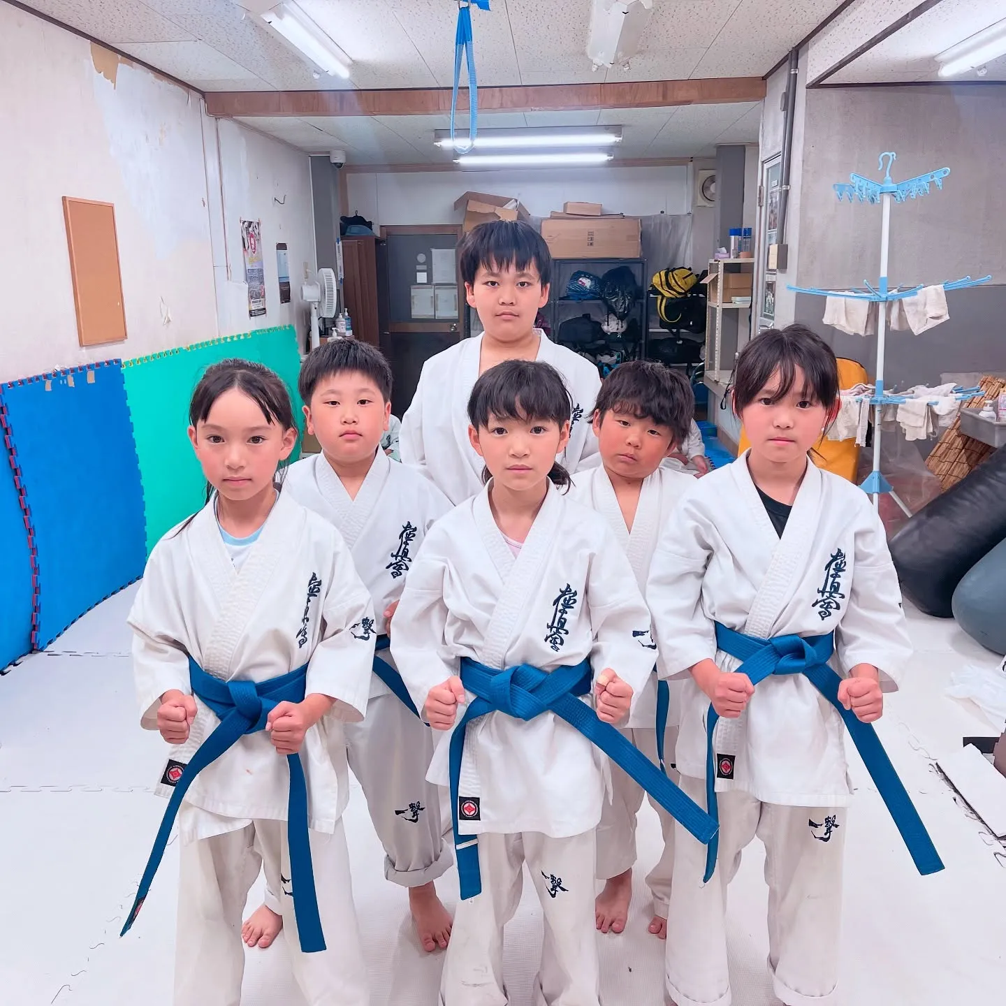 青帯もがいてます!