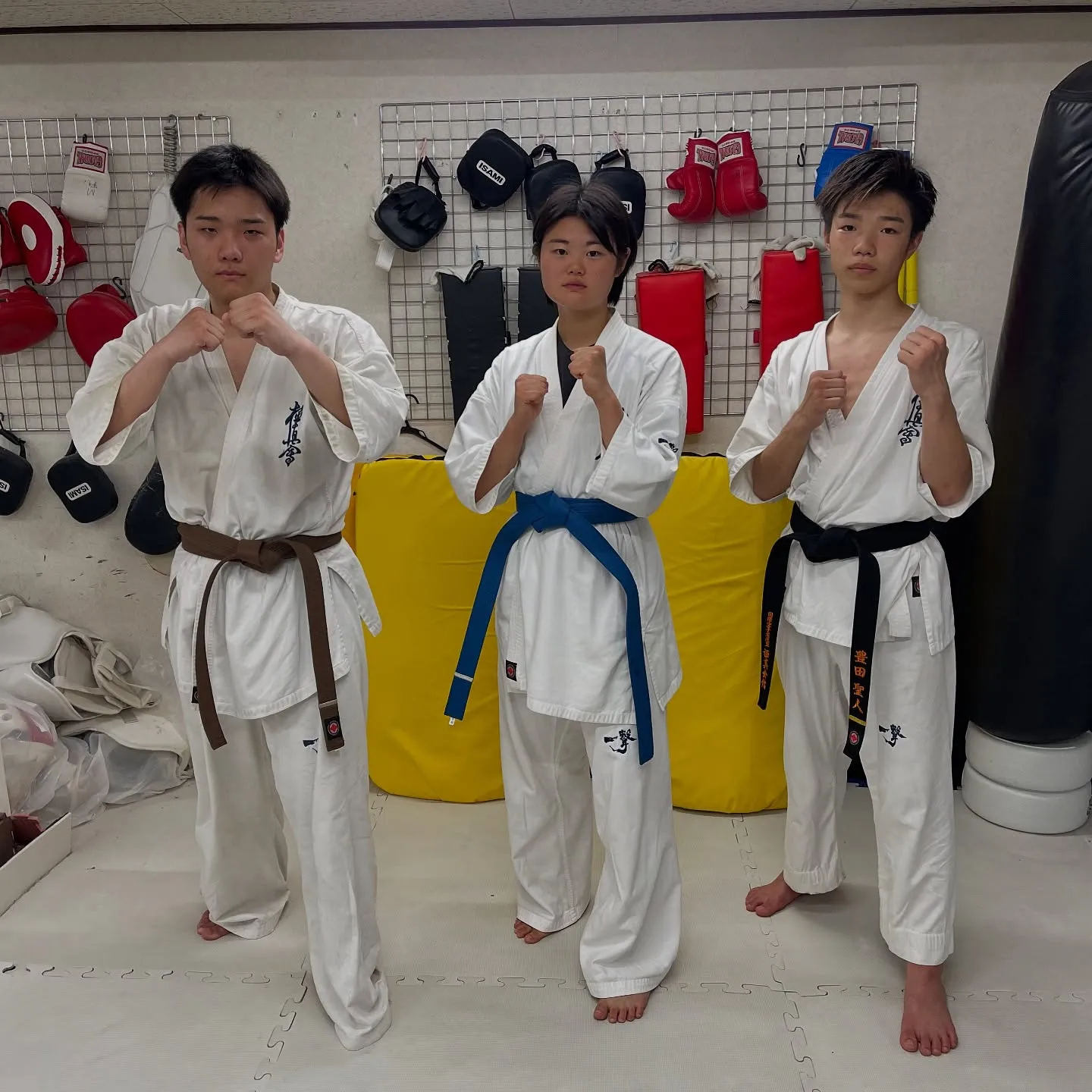 高校生頑張りました！押忍！