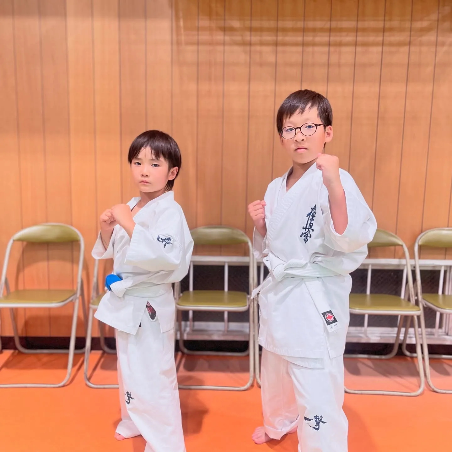 白帯頑張ってます！