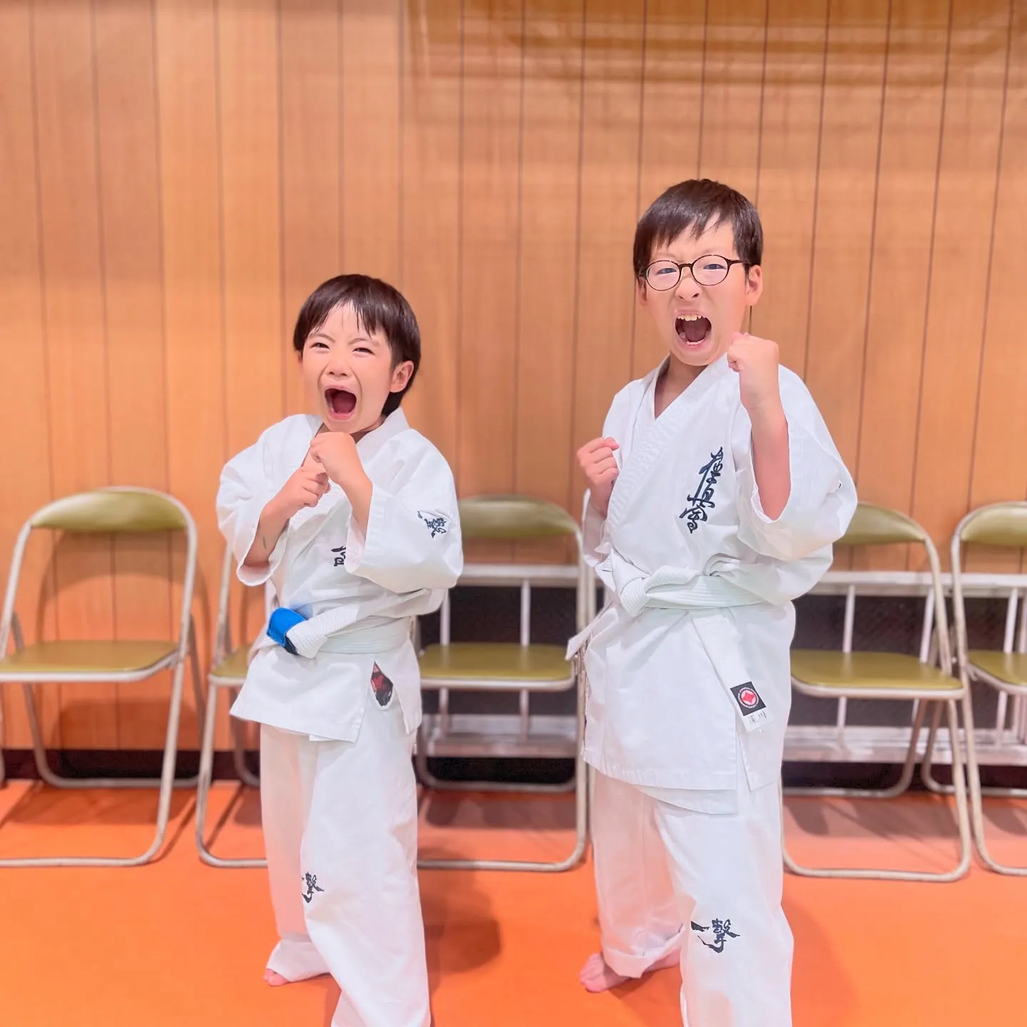 白帯頑張ってます！