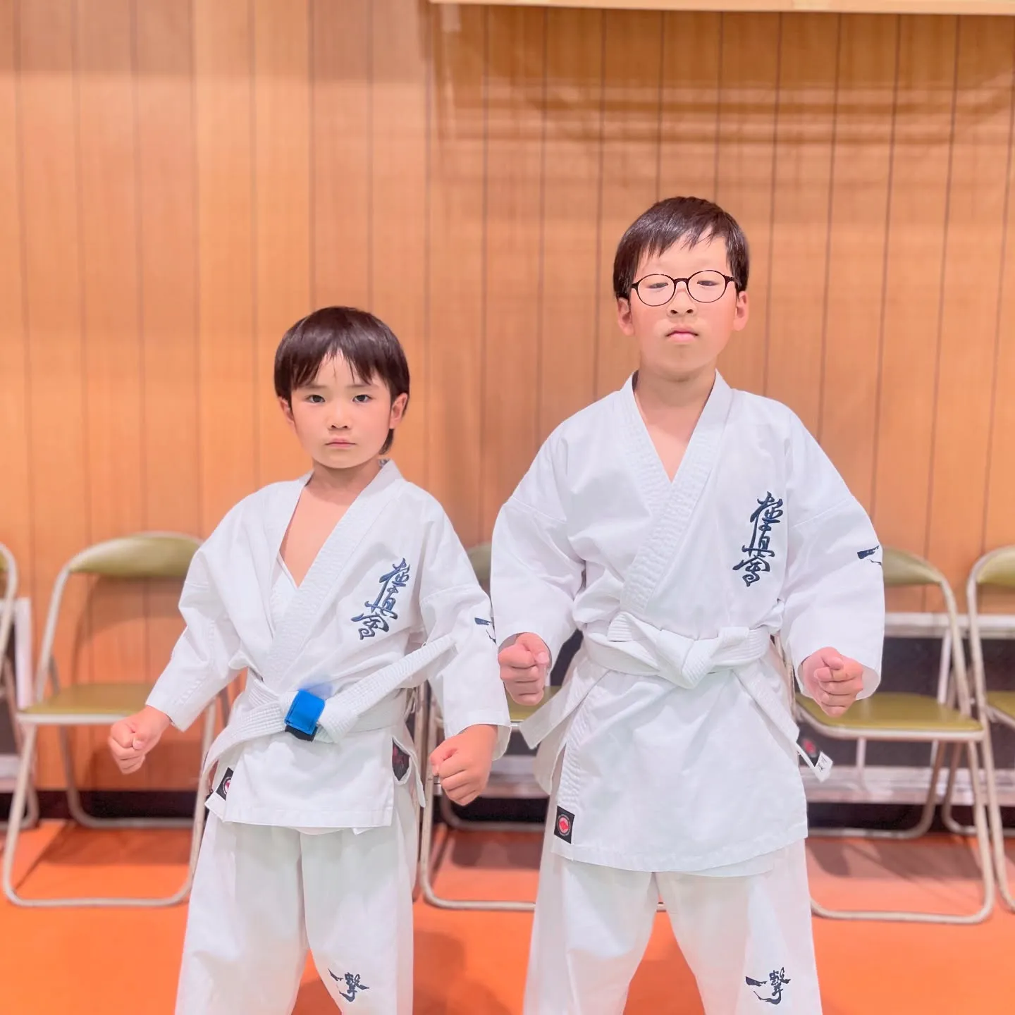 白帯頑張ってます！