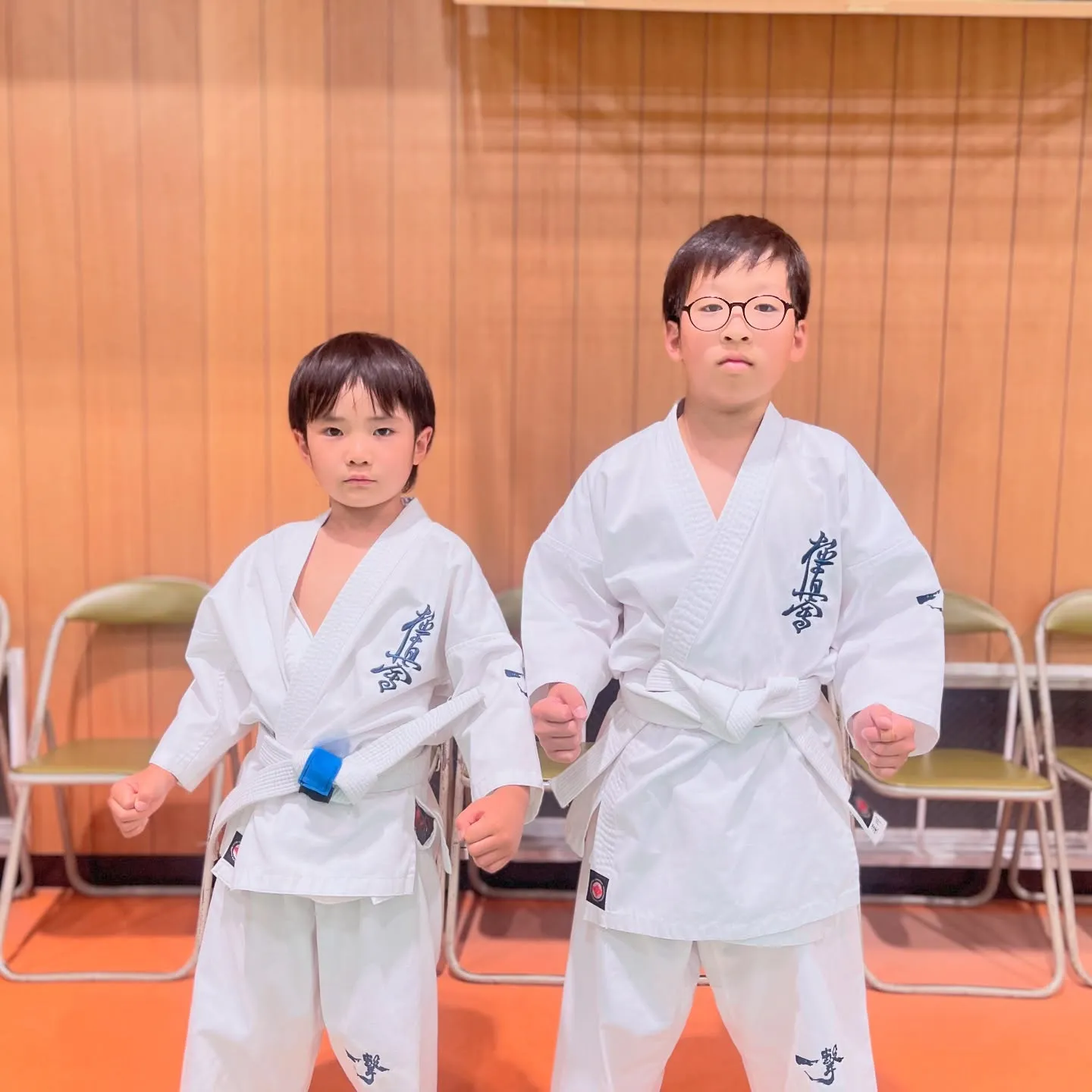 白帯頑張ってます！