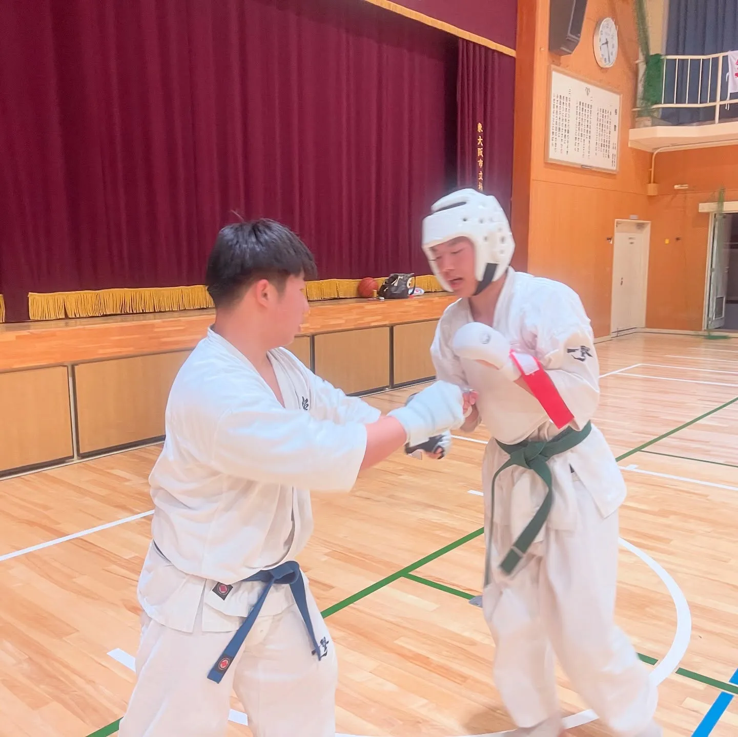大雨になりましたが特別稽古頑張りました！