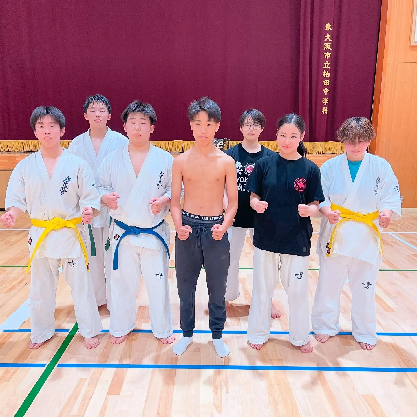 大雨になりましたが特別稽古頑張りました！