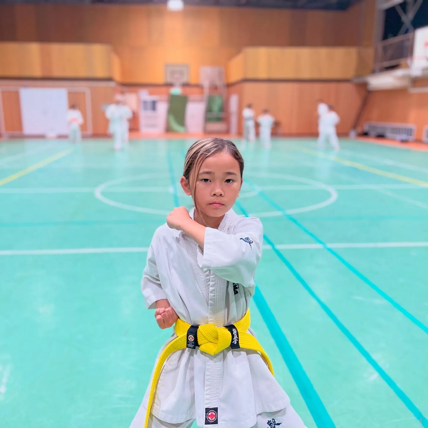 黄色帯!ナイスファイトでした!