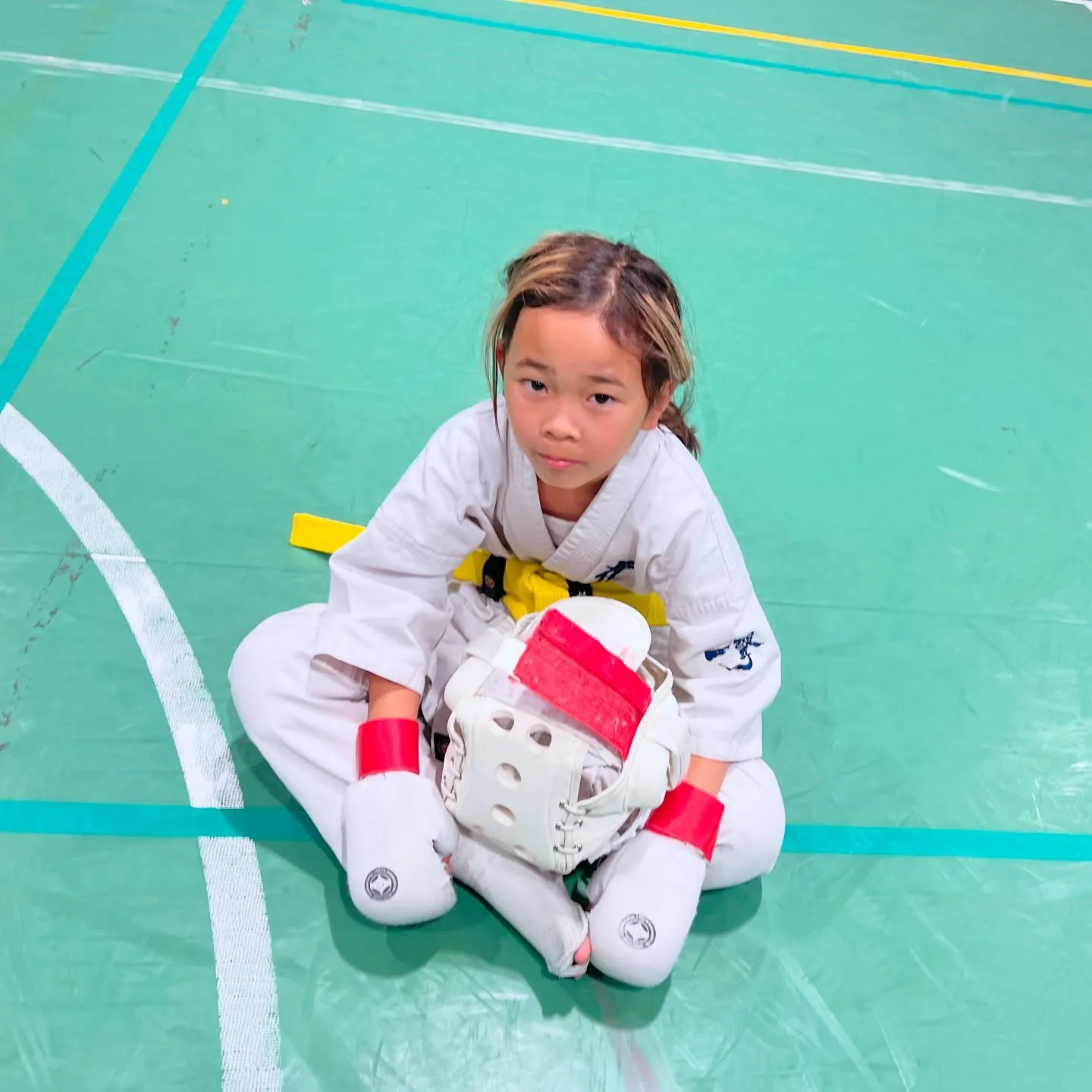 黄色帯!ナイスファイトでした!