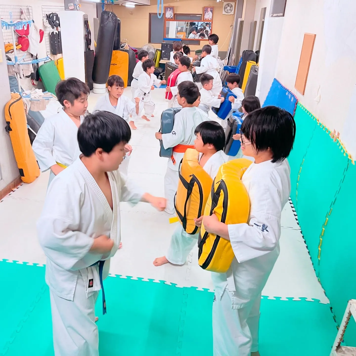 少年部!目標に向かって突き進みましょう!