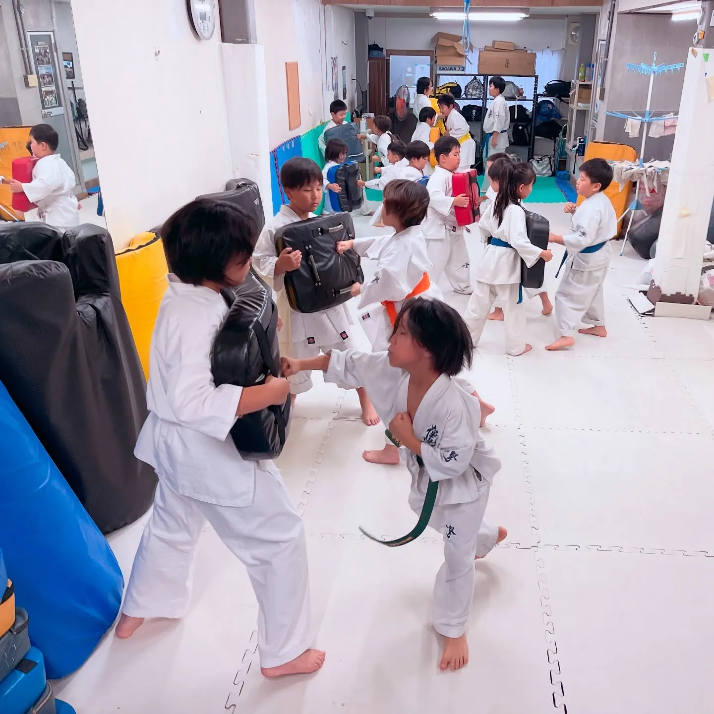 少年部!目標に向かって突き進みましょう!