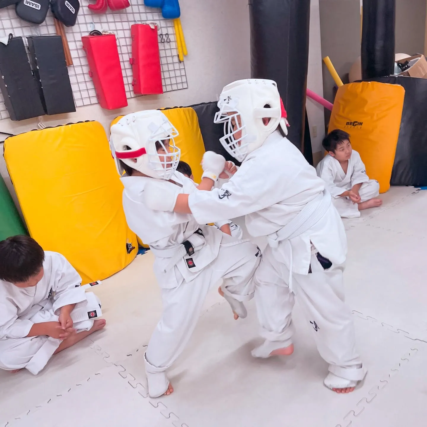 少年部!目標に向かって突き進みましょう!