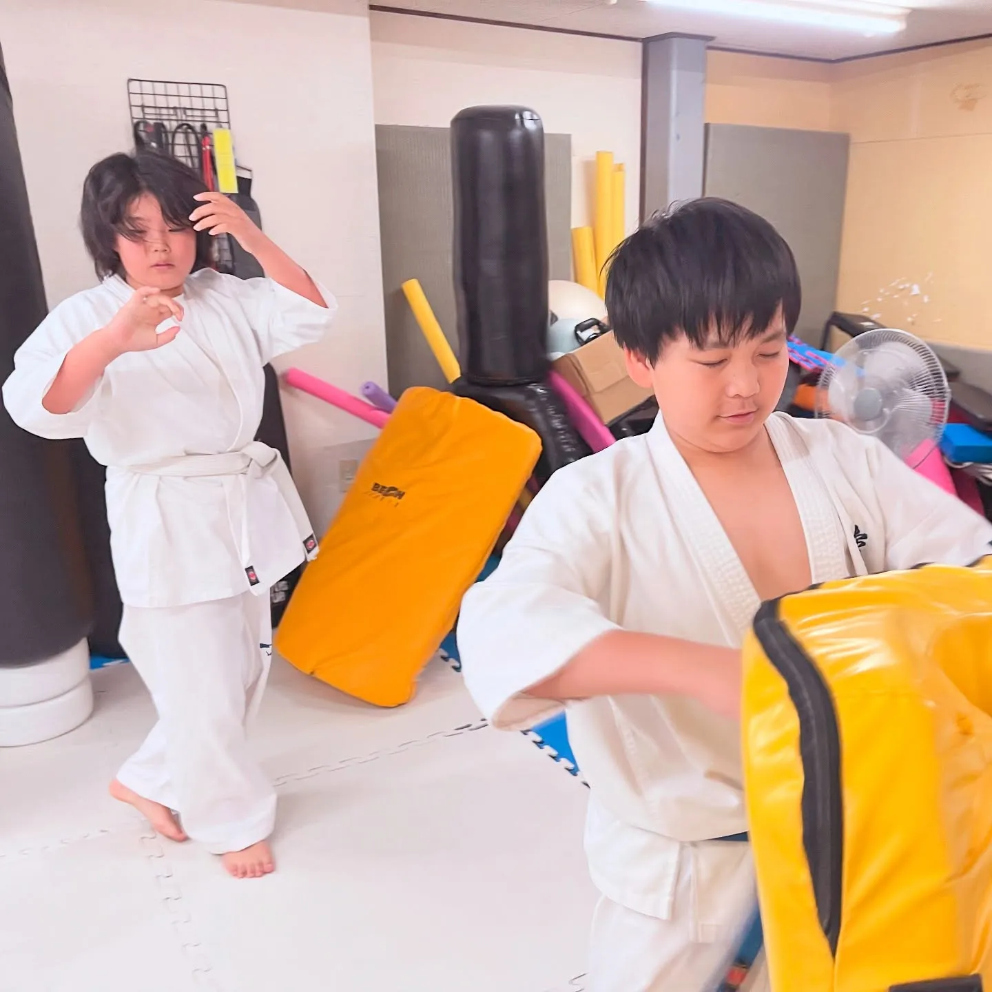 少年部!目標に向かって突き進みましょう!