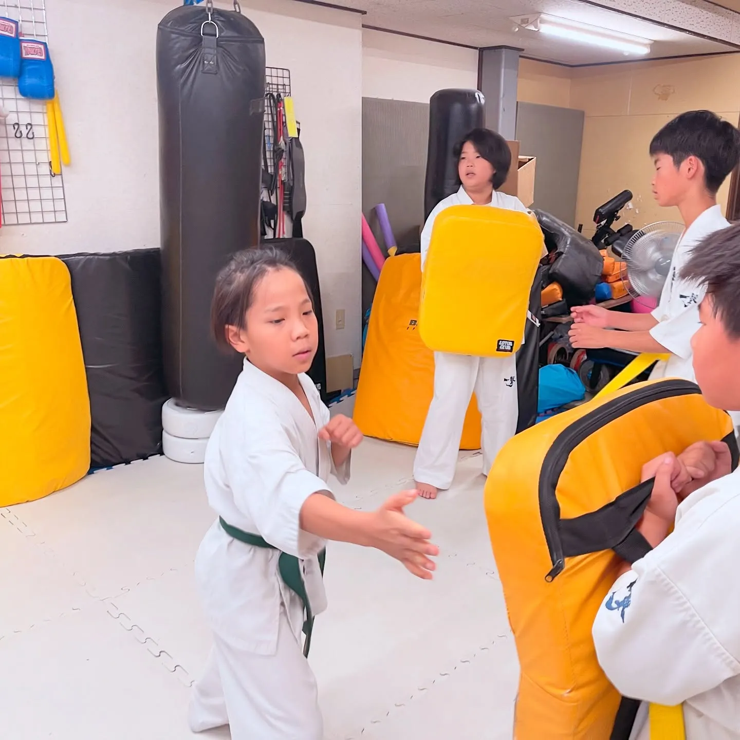 明日も稽古に励みましょう！押忍！