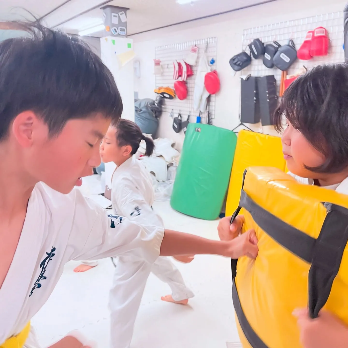 明日も稽古に励みましょう！押忍！