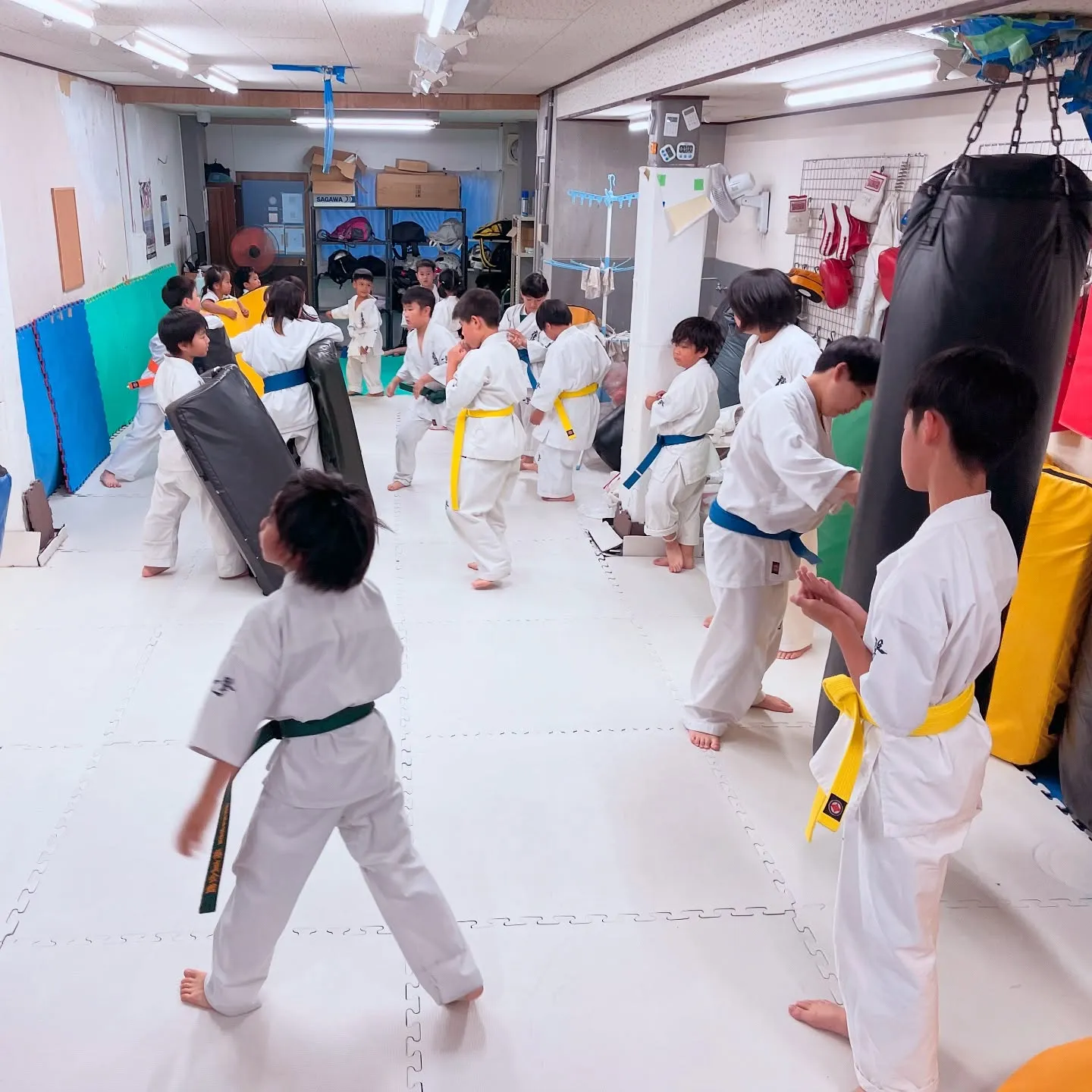 明日も稽古に励みましょう！押忍！