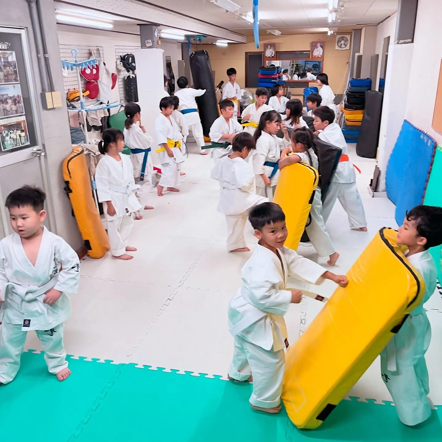 明日も稽古に励みましょう！押忍！