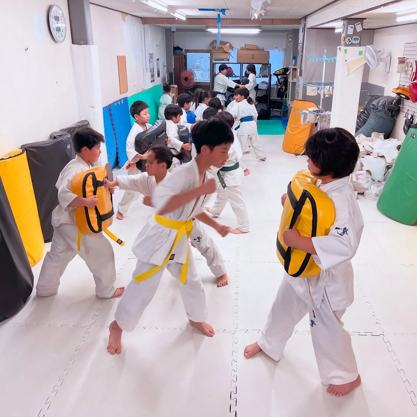 明日も稽古に励みましょう！押忍！