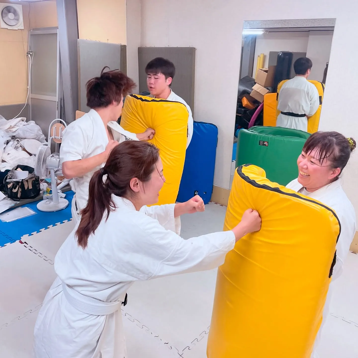 今日は高校生1年生男子2名も体験に来てくれました！