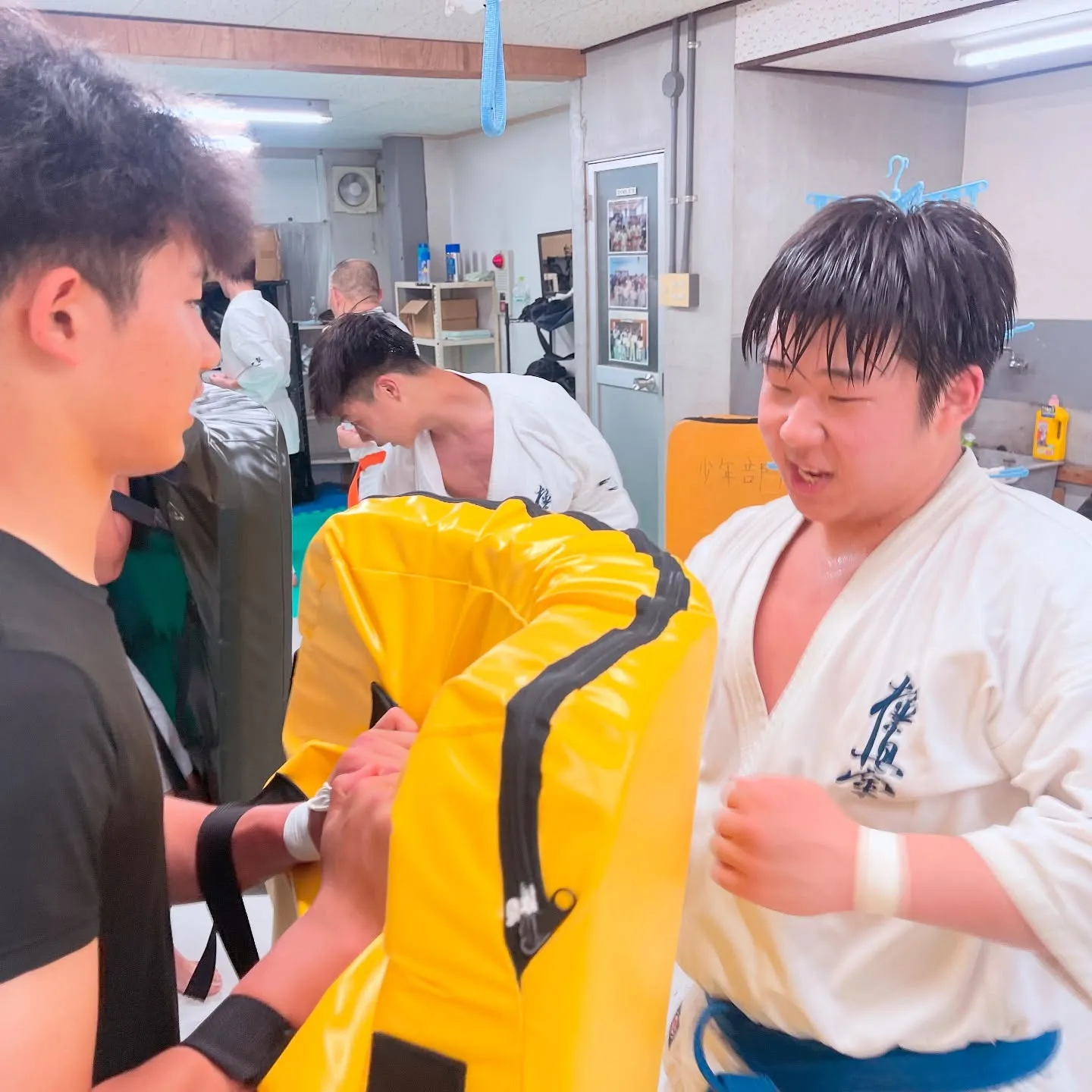 今日は高校生1年生男子2名も体験に来てくれました！