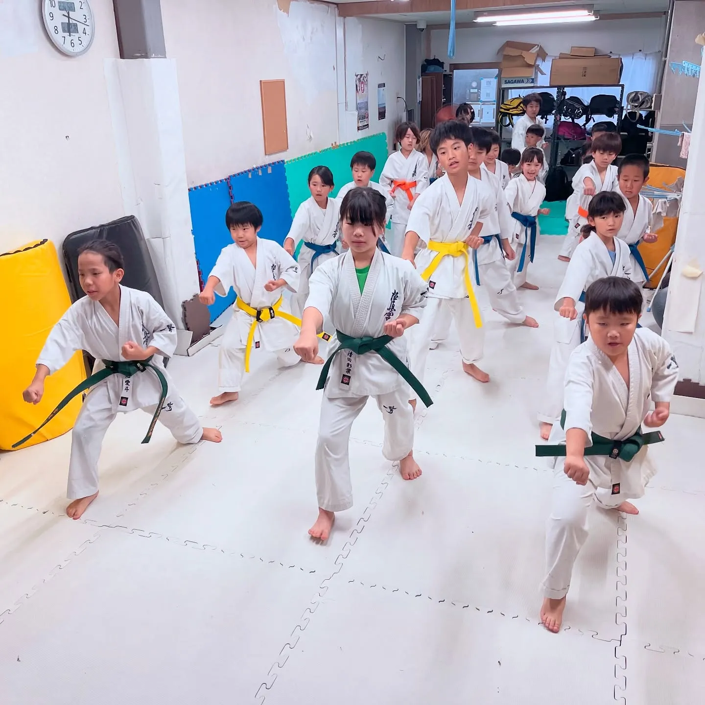 押忍!今日も頑張りました!