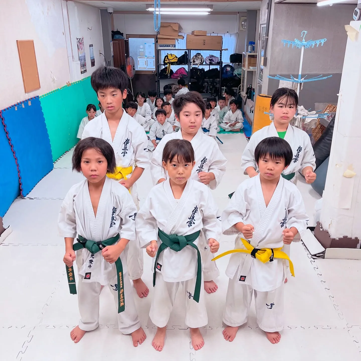 上級者の先輩達がみんなをまとめてくれてます！