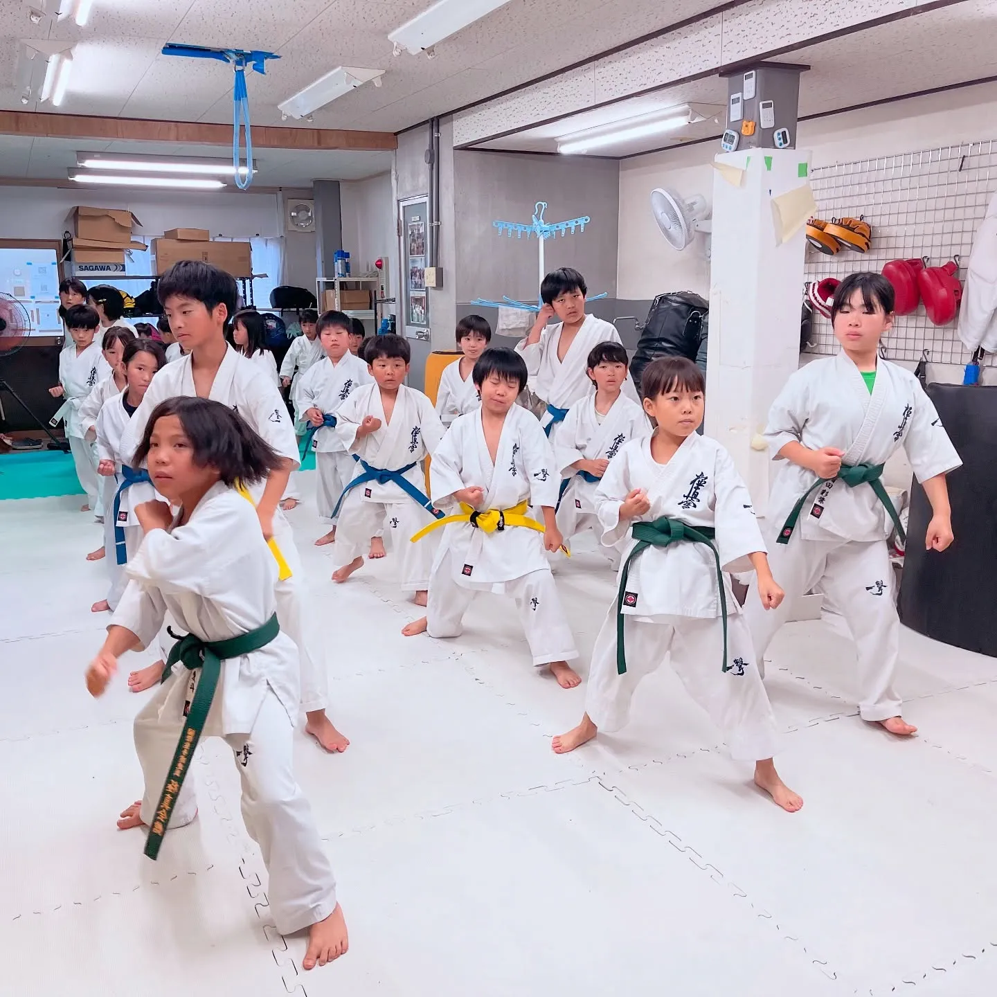 上級者の先輩達がみんなをまとめてくれてます！