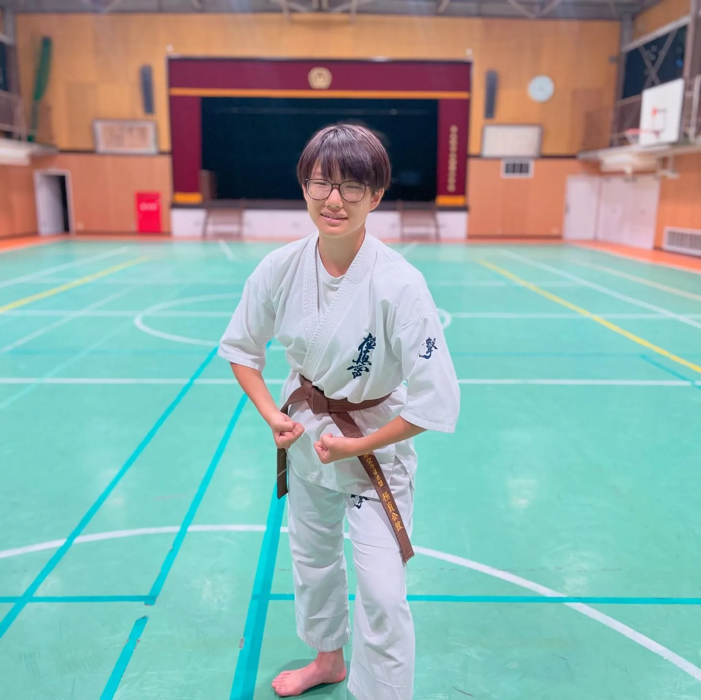 極真祭に向けて頑張ってます！