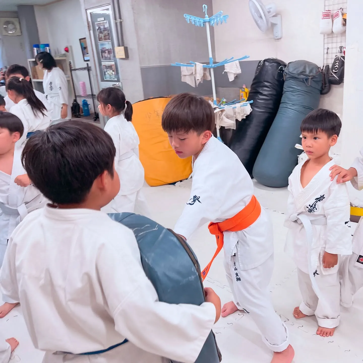 今日の道場は暑かったです！