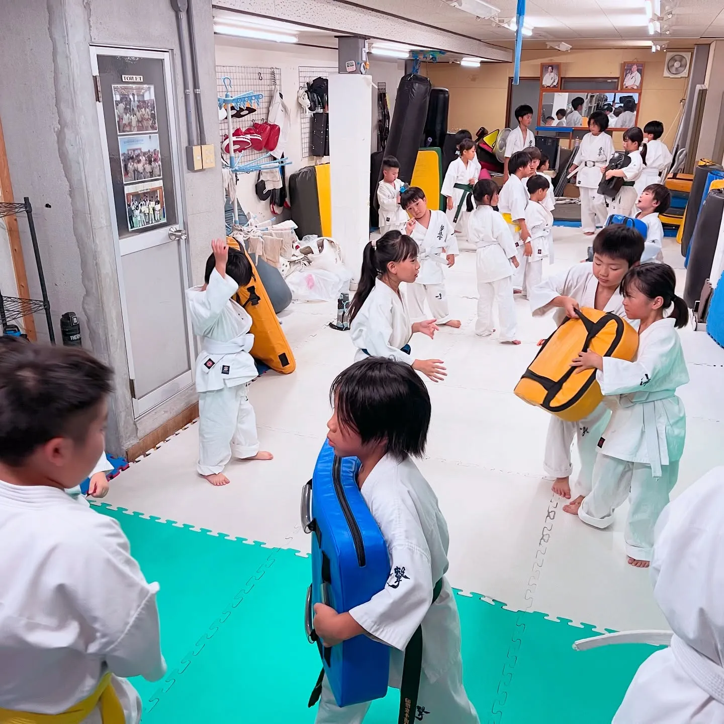 今日の道場は暑かったです！