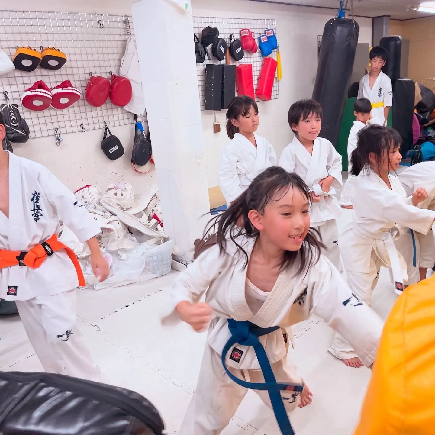 今日の道場は暑かったです！