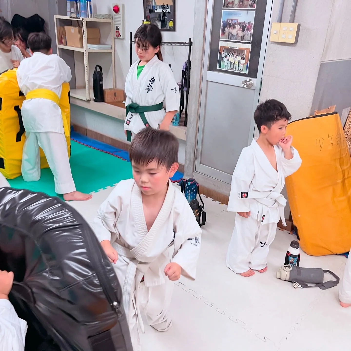 今日の道場は暑かったです！