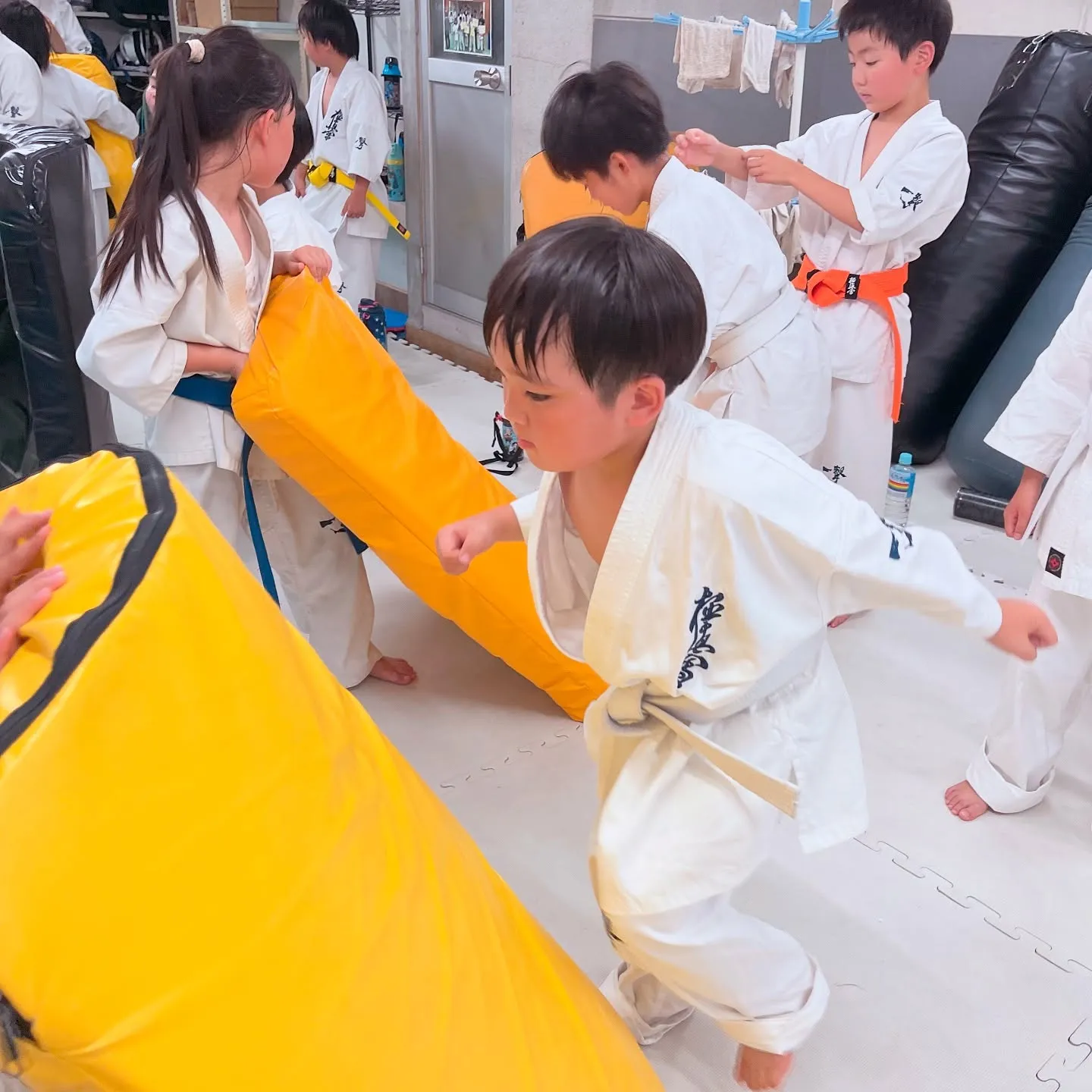 今日の道場は暑かったです！