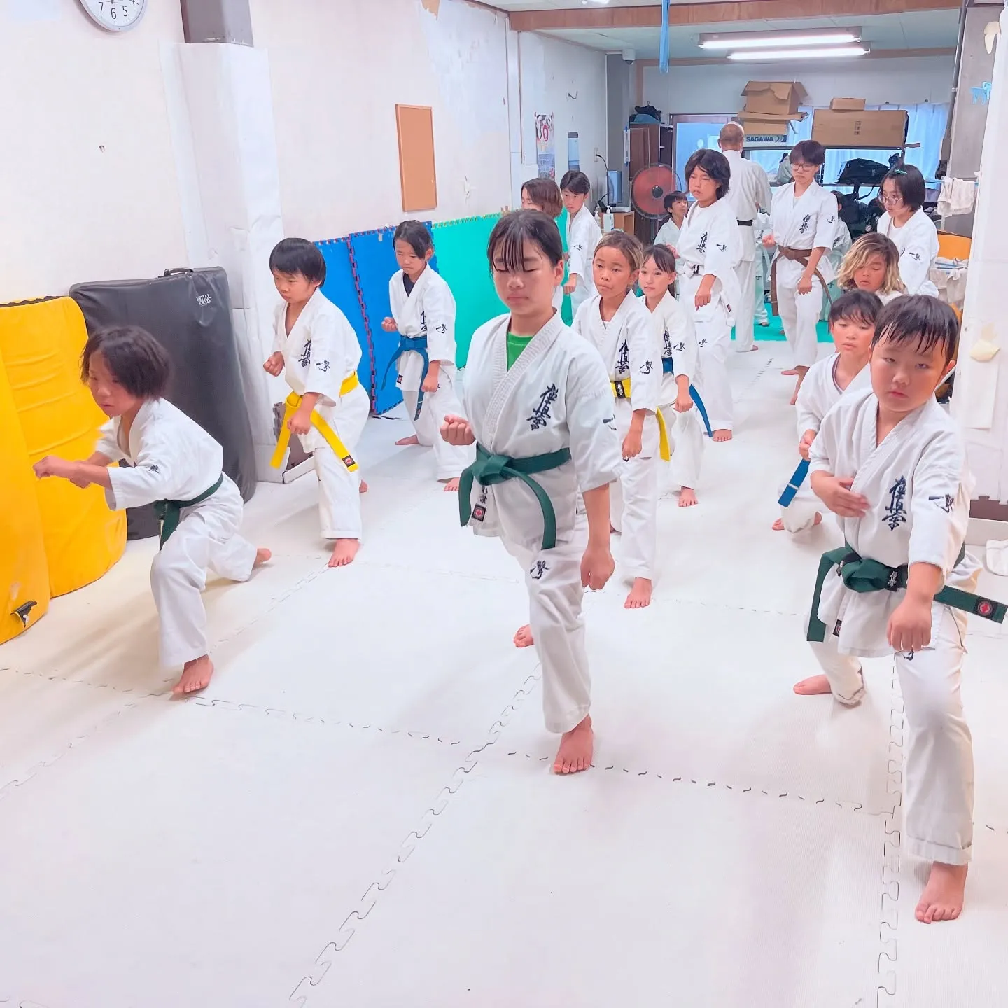 今日も暑かったですが、みんな稽古頑張りました！