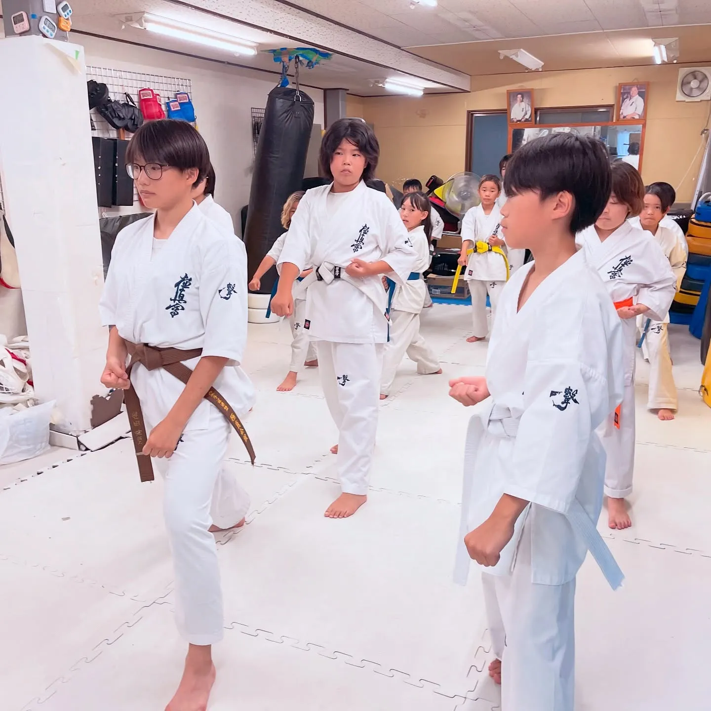 今日も暑かったですが、みんな稽古頑張りました！